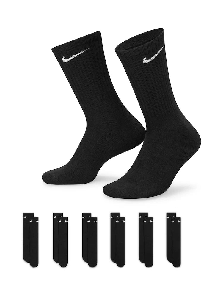 Nike White And Black Socks